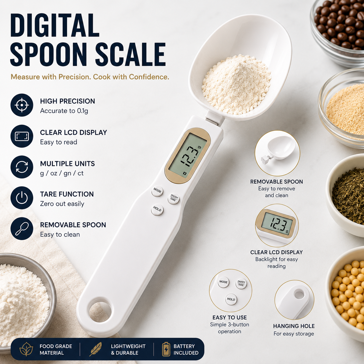Digital Spoon Scale