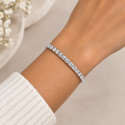 Crystal anklet/bracelet