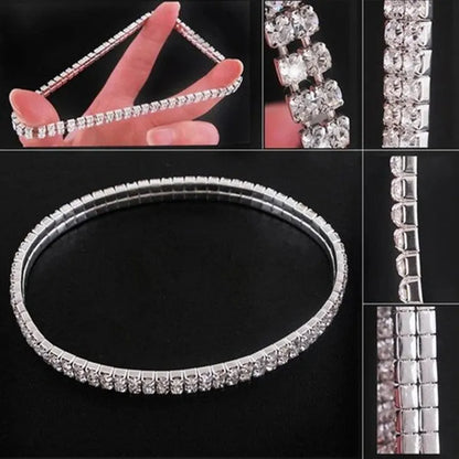 Crystal anklet/bracelet